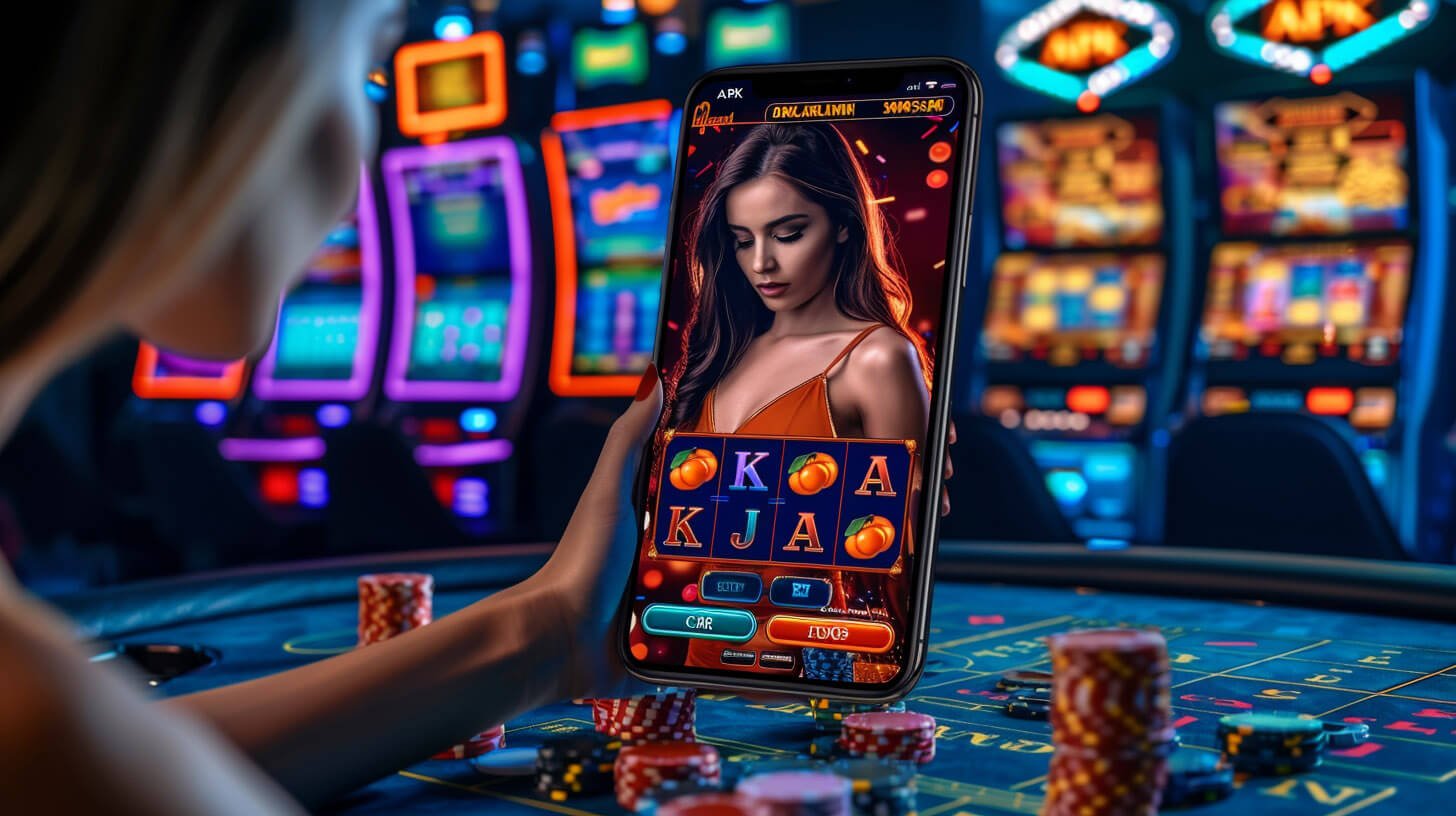 Tampilan antarmuka aplikasi MBG111 di smartphone Android dengan fitur kasino live dan taruhan lengkap